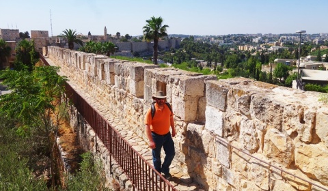 Jerusalem Walls, Ramparts Walk