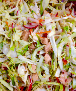 tossed cabbage salad